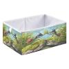 Kigai Fighting Ants Cube Storage Basket 11x11 inch Collapsible Fabric Storage Box Closet Organizer Decorative Cube Storage Bin for Nursery Bedroom Office Home view 2