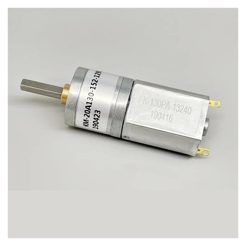 UTZRUATZHG DC 6V-12V 86RPM Slow Speed High Torque 130 Gear Electronic Starter 20mm Metal Gearbox Reduction Electronic Starter Robot Smart Car