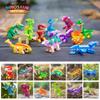 12 Dinosaur Building Toys with Prefilled Egg for Easter Party Favors, Easter Egg Hunt for Kids  3-in-1 STEM Sets Create 36 Dino Figures  Includes Glow Tattoos, Perfect Holiday Gift for Boys & Girls view 2