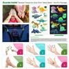 12 Dinosaur Building Toys with Prefilled Egg for Easter Party Favors, Easter Egg Hunt for Kids  3-in-1 STEM Sets Create 36 Dino Figures  Includes Glow Tattoos, Perfect Holiday Gift for Boys & Girls view 4