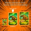 100 Pack Jumbo Card Sleeves Size L (5.4"x7.5") 4 Mil - Oversized Card Sleeves for Thick Trading Cards, Sports & Photos Storage, Exact Fit Plastic Sleeves with Snug Fit & Easy Insertion view 2