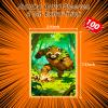 100 Pack Jumbo Card Sleeves Size L (5.4"x7.5") 4 Mil - Oversized Card Sleeves for Thick Trading Cards, Sports & Photos Storage, Exact Fit Plastic Sleeves with Snug Fit & Easy Insertion view 4