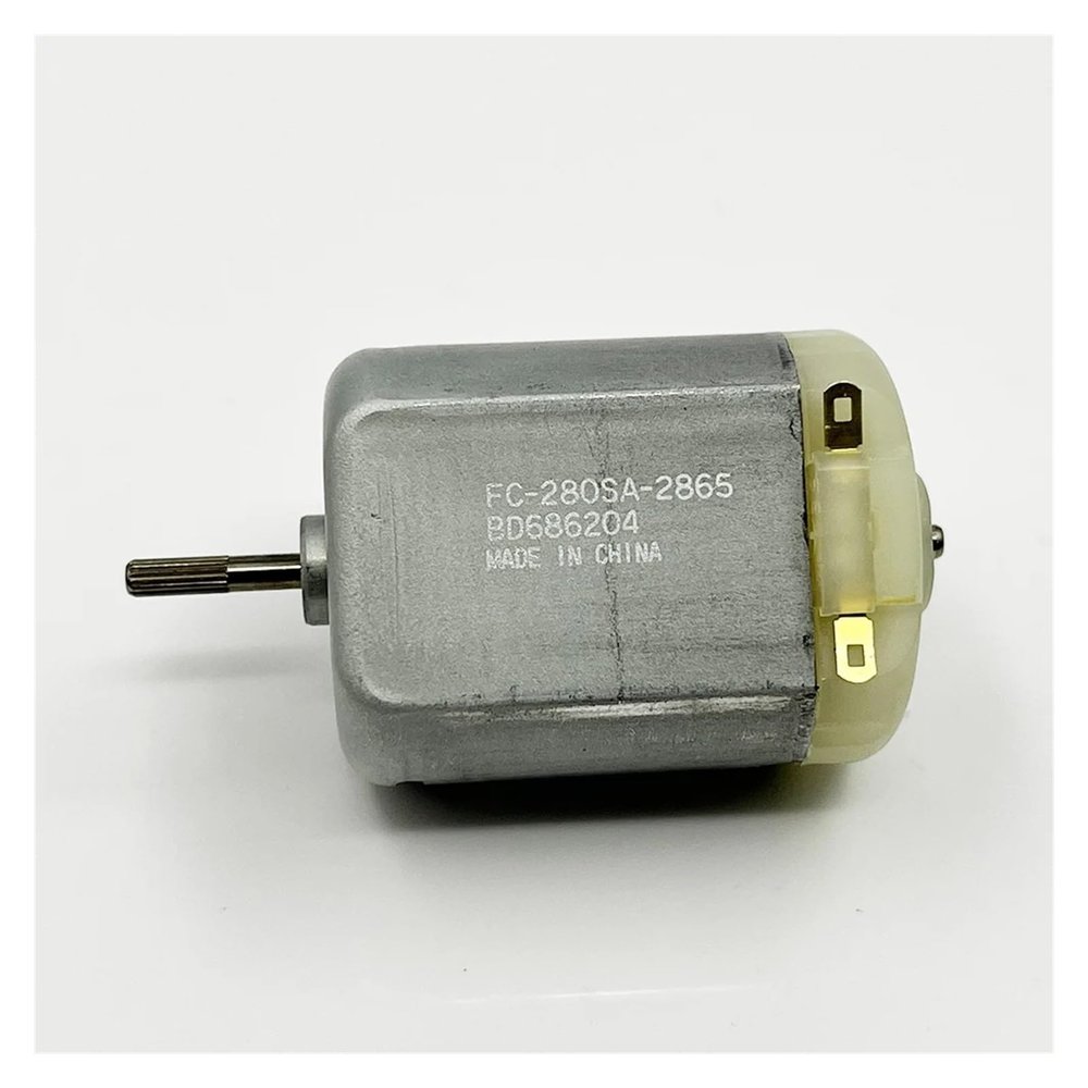 UTZRUATZHG 18mm*24mm FC-280SA-2865 Electronic Starter DC 3V 6V 7.4V 9V High Speed Carbon Brush 280 Electronic Starter 2mm Splined Shaft