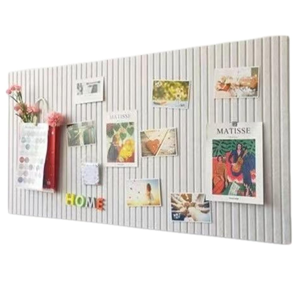 XIUCAI Kids Self Adhesive Felt Activity Board, Student Interactive Learning Tools, Wall Decor for Classroom School Nursery Playroom DIY Art Display, with Safety Pins,White Gray,30 * 40cm
