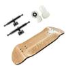 SOLDIER BAR Pro Fingerboard Complete (5-Layer 35mm Deep concave Handmade Maple Deck + Hex (36mm) Truck + Pro Ice Wheels) (Brown) view 1
