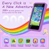3.97" Touchscreen Kids Toys Smart Phone, Kids Phone with Games & Dual Camera, Toddler Toys Phone, Boys and Girls Learning Toy Phone for 3-9 Years Old (Purple) view 2