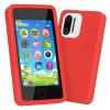 3.97" Touchscreen Kids Toys Smart Phone, Kids Phone with Games & Dual Camera, Toddler Toys Phone, Boys and Girls Learning Toy Phone for 3-9 Years Old (Red) view 1