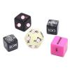 Adult polyhedral Game Acrylic Glow-in-The-Dark dice 5-Piece set-USRB107 (Style-1) view 2