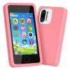 3.97" Touchscreen Kids Toys Smart Phone, Kids Phone with Games & Dual Camera, Toddler Toys Phone, Boys and Girls Learning Toy Phone for 3-9 Years Old (Pink) view 1