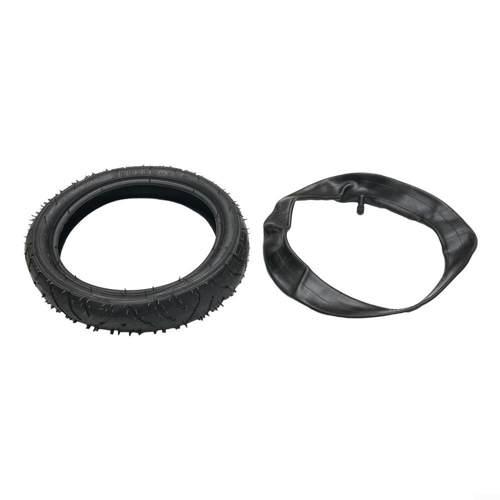 280X65-203 Tyre & Tube For Pushchair Set, Fit For Pushchairs Kids Tricycle, Wearproof Pneumatic Tire For Electric Scooter Bike Stroller, Pushchairs Ront & Rear Tyre Tube Set(Inner tube + outer tire)