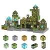 130PCS Mine Magnetic Blocks Build My World Set Magnet Tiles Building Block Toys, Pixel Magnetic Cubes for STEM Stacking Magnets Sensory Toys for Preschool Kids Toddler Boys Girls Age 3+ Years Old view 1