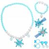 Children's Pearl Set Kids Hair Clips for Girls Rings Necklace Necklaces view 1