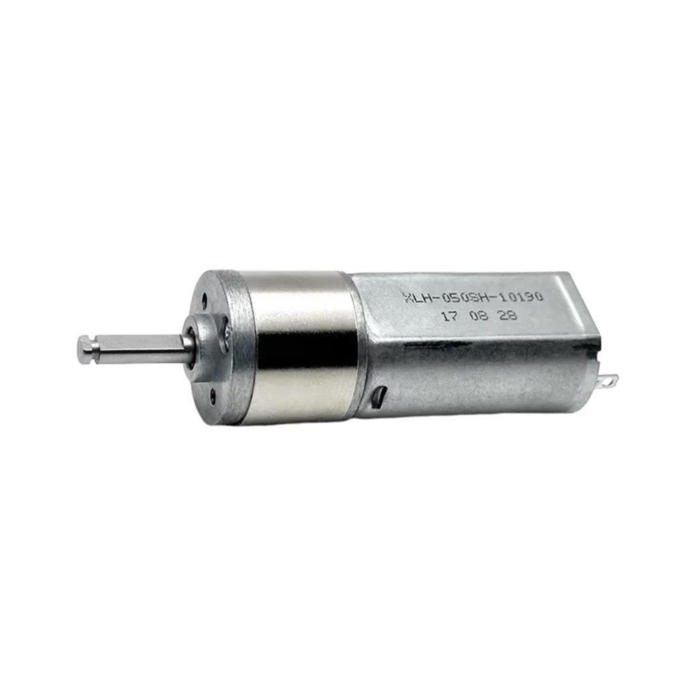 PPOZYLPC 16GA-050 16mm Full Metal Gearbox Gear Electronic Starter DC 3V 5V 6V 7.4V 130RPM Slow Speed Gear Reduction Electronic Starter DIY Robot Smart Car