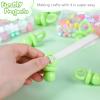 24 Pcs Baby Shower Pacifiers, 1.75 Inch Plastic Pacifiers for Baby Shower Game Boy Girl, Bulk Pacifier for DIY Decoration, Gender Reveal Table Scatter, Hunt Game Props, Party Favors(Green) view 2
