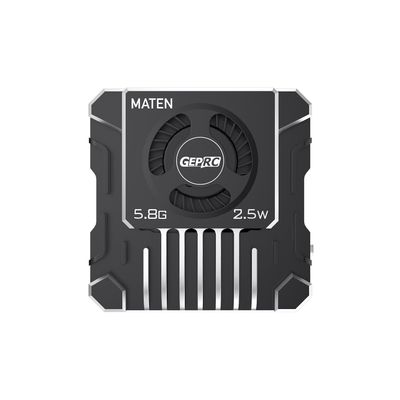 GEPRC MATEN VTX Pro FPV Video Transmitter High-Power Drone Transmitter with Active Cooling & Cinematic Audio for Long-Range Flight