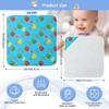 Kigai Baby Hooded Towel Absorbent Baby Bath Shower Towel with Hood for Newborn Boys Girls Babies Infant Toddler (Colorful Bell Peppers 35 x 35 in) view 4
