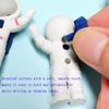 21PCS Mini 3D Space Astronaut Themed Erasers for Kids Bulk,Fun Cute Outer Back to School Party Gifts Valentine's Day Gifts (3D Astronaut erasers) view 4