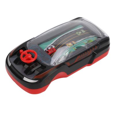 Racing Car Game Handheld Game Adventure Machine Simulation Driving of The Vehicle Dual Player Mode Car Game Steering Wheel Interactive Educational Learning