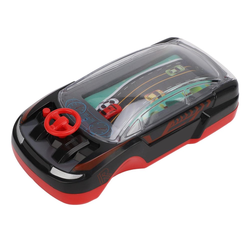 Racing Car Game Handheld Game Adventure Machine Simulation Driving of The Vehicle Dual Player Mode Car Game Steering Wheel Interactive Educational Learning