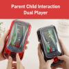 Racing Car Game Handheld Game Adventure Machine Simulation Driving of The Vehicle Dual Player Mode Car Game Steering Wheel Interactive Educational Learning view 2