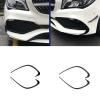 ZghUSA Auto Front Side Bumper Air Knife for Mercedes CLA-Class CLA200 220 250 260 2016-2019 Car Front Wind Knife Durable Wear-Resistant Front Bumper Spoiler, Carbon Fiber view 4