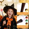 EZVYAO Light Up Magic Wizard Wand with 4 Color Lightings & Sounds - 6 Pack Illuminating Witch Toy Wands for Kids Party Cosplay, Trunk view 3