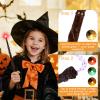 EZVYAO Light Up Magic Wizard Wand with 4 Color Lightings & Sounds - 6 Pack Illuminating Witch Toy Wands for Kids Party Cosplay, Leaf view 3