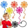 30 Pcs Sticky Spider Web Sticky Hands for Kids Bulk Halloween Party Favors Decorations,Spider Webs for Classroom Prizes,Kids' Halloween Goodie Bags Stuffers Pinata Stuffers Small Toys for Boys Girl view 1