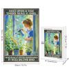 1000 pcs Garden Puzzle Who Really Loved Gardening Wooden Jigsaw for Mindful Hobby and Wall Display view 2