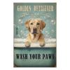 1000 pcs Wooden Puzzle Golden Retriever Wash Your Paws Funny and Relaxing Dog Puzzle for Adults Ideal Gift for Pet Parents and Home Decor Fans view 3