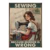 Sewing Because Murder is Wrong 500 Piece Puzzle Wooden Jigsaw for Adults Hilarious Sewing Quote Puzzle for Crafters, Relaxation & Home Dcor view 3