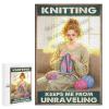 1000 pcs Wooden Jigsaw Puzzle for Adults - Knitting Because Murder is Wrong - Funny Yarn Puzzle for Crafters, Home Decor & Relaxing Brain Activity view 1