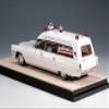 1968 Miller-Meteor Ambulance White in 1:43 Scale STM68801 view 3