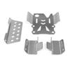1 Set 304 Chassis Armor for MJX 1/12 H12Y H12Y+Remote Control Car Upgrade Accessories Non Destructive Installation view 4