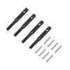 4 Pcs Hard Steel Front Rear Portal Stub Axle Drive Gear Shaft for Axial Capra Currie F9 Axle SCX10 III AR45 Axle view 1