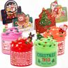 Christmas Stocking Stuffers for Kids  4 Pack Christmas Card Slime Gift Set, Classroom Party Favors, Xmas Gifts for Girls & Boys 4-12, Non-Sticky, Mess-Free Stress Relief Toys & Holiday Party Supplies view 1
