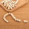 10Pcs Wooden Dice, 6 Sided Blank Dice Round Corner Cube DIY Crafts Party Supplies (1.8cm) view 2