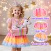 HAIMST Princess Dress Up Shoes Set, Girls Dress Up Toys, Jewelry Boutique Crown Necklace Earrings Rings Bracelet, Princess Dresses Role Pretend Play Gifts Princess Toys for Girls Aged 3 4 5 6 view 3