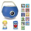 Luna StoryTime Kids Book Projector  6 Bible & 5 Classic Read-Aloud Stories, 10 Songs & Night Light & Soothing Dream Music | Children Ages 3+ Storytime Projector for Kids & Toddler | Toys, Owl & Angel view 1