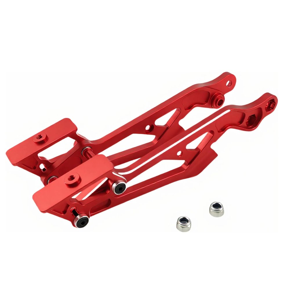 Aluminum Rear Wing Mount Upgrade for Arrma 1/8 RC Cars  Heavy Duty Wing Support Fits Outcast, Kraton, Talion, Notorious, Typhon 6S BLX  Replaces AR320347 (Red)