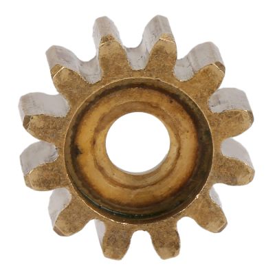 Brass 12 Tooth Servo Gear MOD 0.8 Replacement Gear for Servo Parts, Wear for RC Model Accessories
