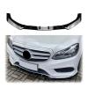 2013 2014 2015 Compatible for Mercedes Benz W212 Sport Model E250 E350 E400 E550 Car Front Bumper Spoiler Lip Splitter Lower Body Kit(01) view 2