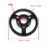 58T 60T 0.8 32 Pitch Metal Steel Spur Gear, Metal Steel 58P 60T Spur Gear, with Washers and Screws, Upgrade Replacement Parts for Traxas Slash 1/10 2WD RC Car (58T) view 3