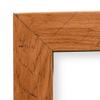 US Art Distressed Oak 20x20 Puzzle Frame 1.25" Inch Wide - Handmade American Picture Frames with Preinstalled Hangers and UV Blocking Plexiglass, 20x20 Frame view 4