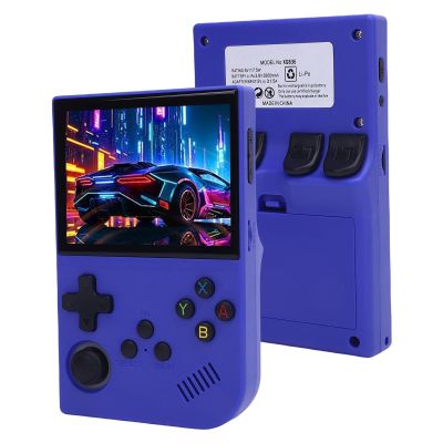 XGB36 Retro Handheld Game Console, Built in Memory, Open Source Linux System, 3500mAh, 3.5 Inch Screen 640x480, OTG, Portable Game Player for Teens Adults (128G)