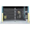 10 x 6.5 ft. Double Folding Security Gate - Gray view 1