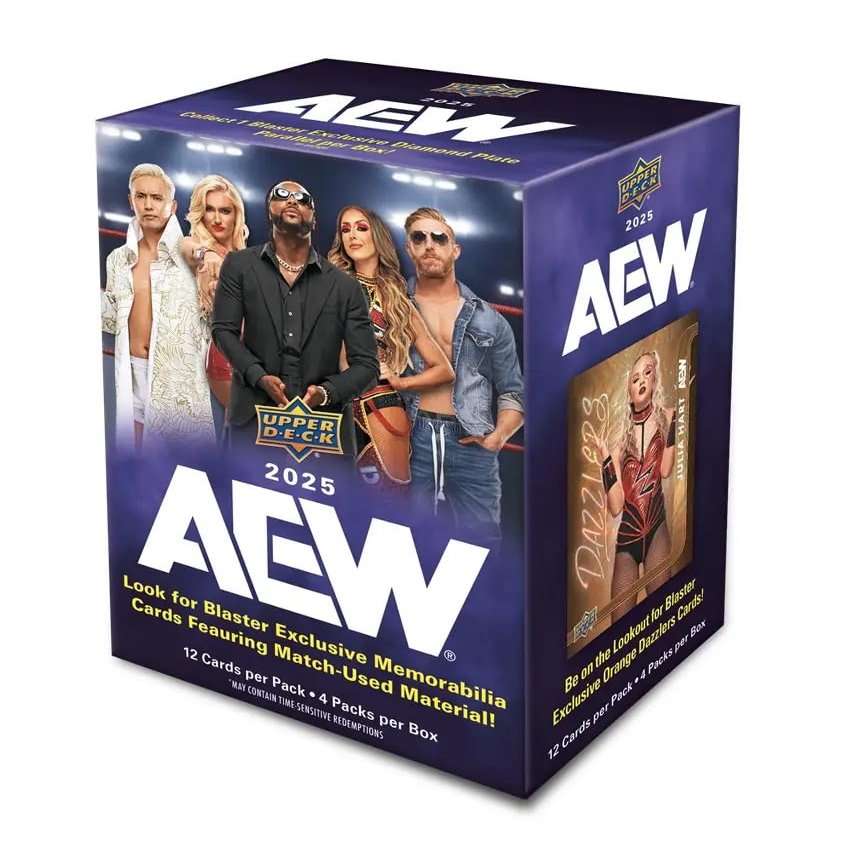 2025 Upper Deck AEW Wrestling Trading Cards Blaster Box