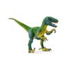 Dinosaurs Velociraptor Toy Plastic Blue & Green view 1