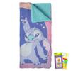 Lilo and Stitch Slumber Bag Set - Bundle of 27x56 Inches Stitch Sleeping Bag, Phone Decal, More | Disney Silk Touch Blanket for Girls, Boys view 1