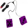 12 Volt Purple Lighted Dice view 1